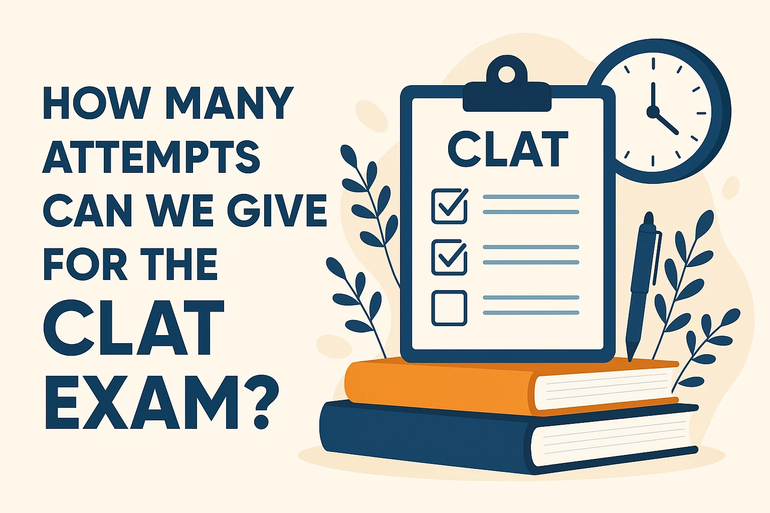 How many times can I take and attempt the CLAT exam? An eligibility overview